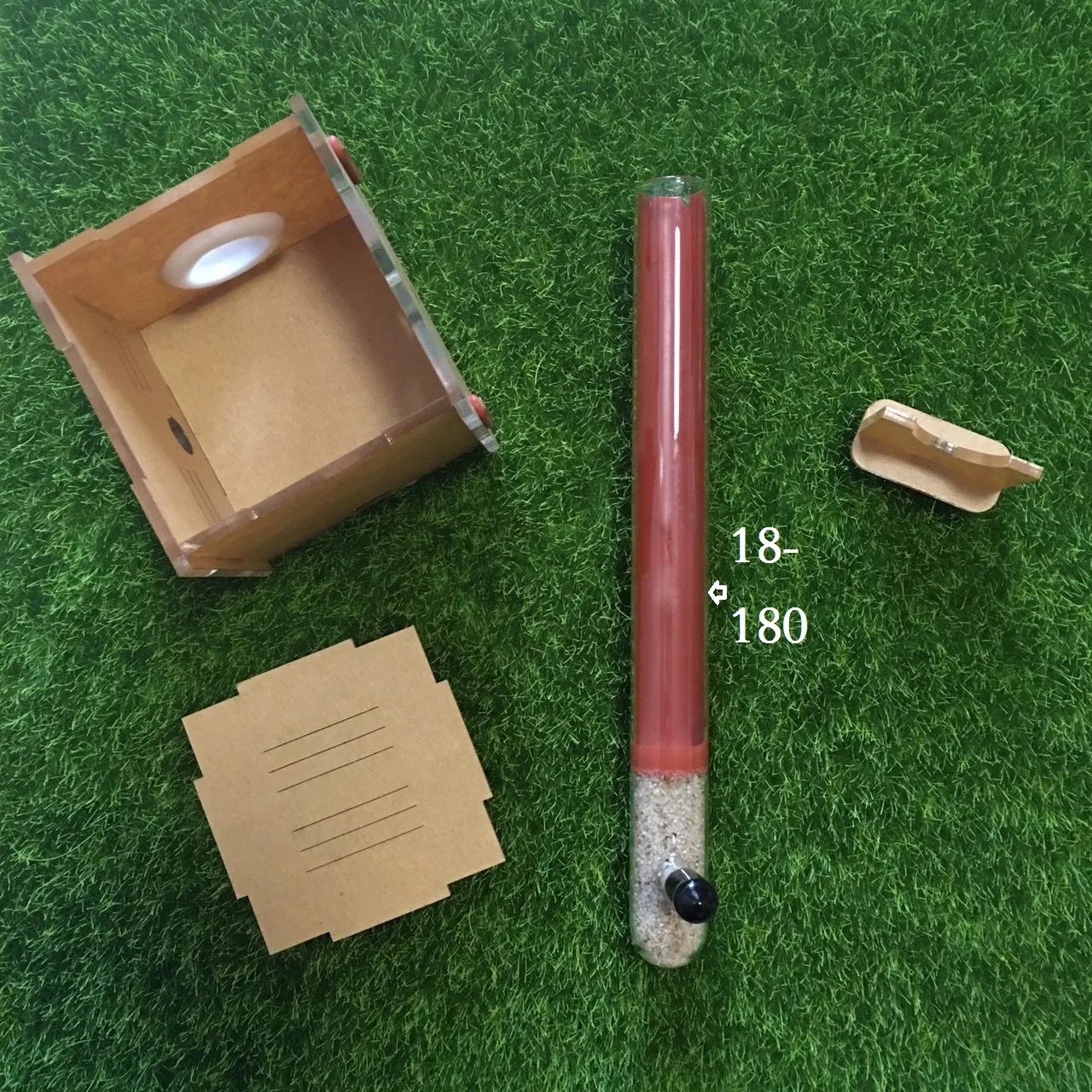 

CWXTGS 1PCS Landscaping Test Tube Test Tube Nest New Small Community Small Diarrhea Ant Museum