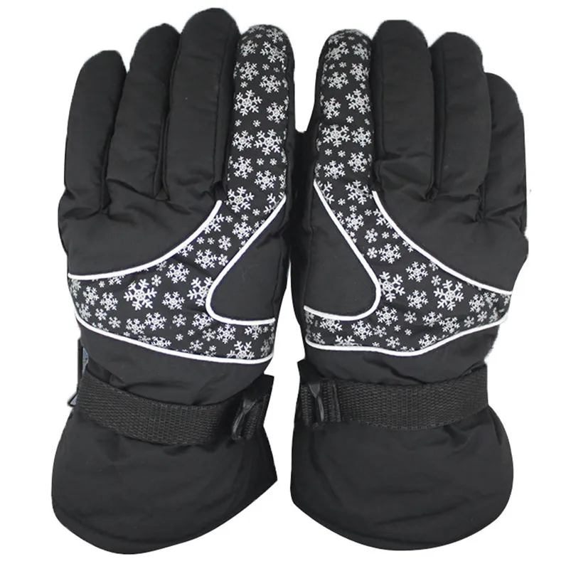 New Winter Women's Warm Gloves Adjustable Waterproof Windproof Snowboard Skiing outdoor Sports Gloves Accessories #4S26 (11)