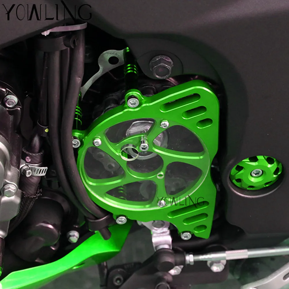 

Z1000 Front Sprocket Chain Guard Cover Left Side Engine Protective Cover For KAWASAKI Z1000 2011 2012 2013 2014 2015 2016 2017
