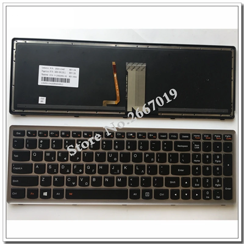 Новая клавиатура GK для Lenovo U510 U510-IFI z710 ноутбука | Компьютеры и офис