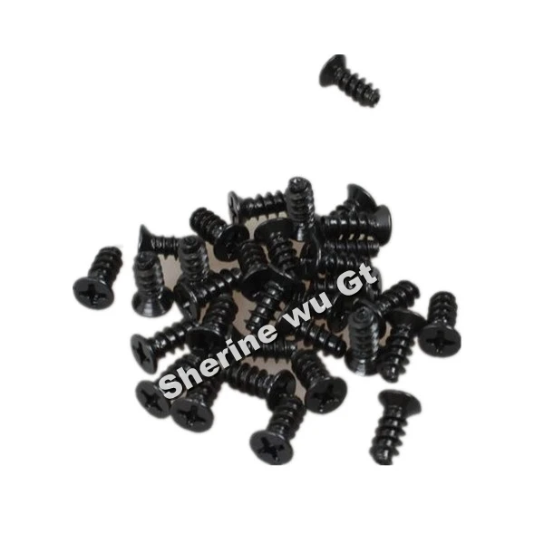 Parafusos para Computador Novo Preto Parafuso Pequenos pc Case Ventilador Prendedor 1000 Pçs 5x10mm - Imagem 3