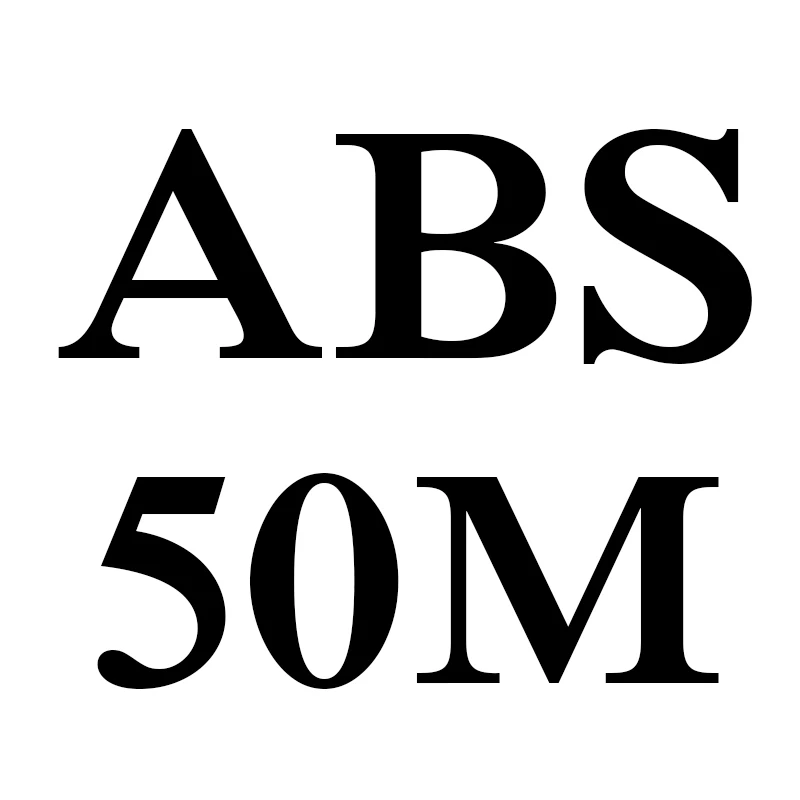 50M 10Colors ABS QCREATE 1,75 мм PLA ABS PCL пластиковая нить для 3D ручки 3d принтера 20 цветов 5 метров вакуумная упаковка расходные материалы для 3D печати - Цвет: 50M 10Colors ABS