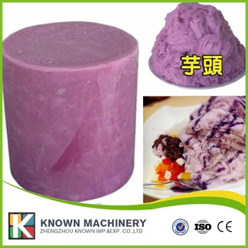 

Sales sevice provided full intelligence commercial purple yam snowflake ice machine by sea