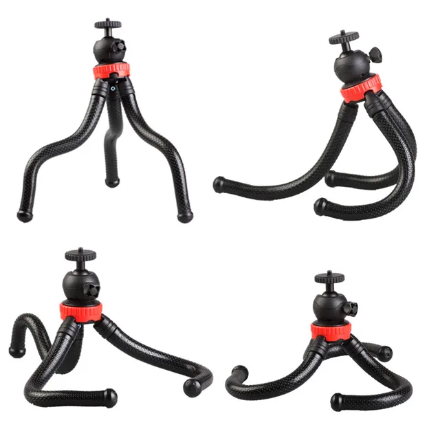 Special Offers Mini Octopus Tripod Flexible Phone Tripod with Detachable Ballhead Phone Clip for Cannon Nikon Sony DSLR Cameras Smart Phones Special Offers Mini Octopus Tripod Flexible Phone Tripod with Detachable Ballhead Phone Clip for Cannon Nikon Sony DSLR Cameras Smart Phones