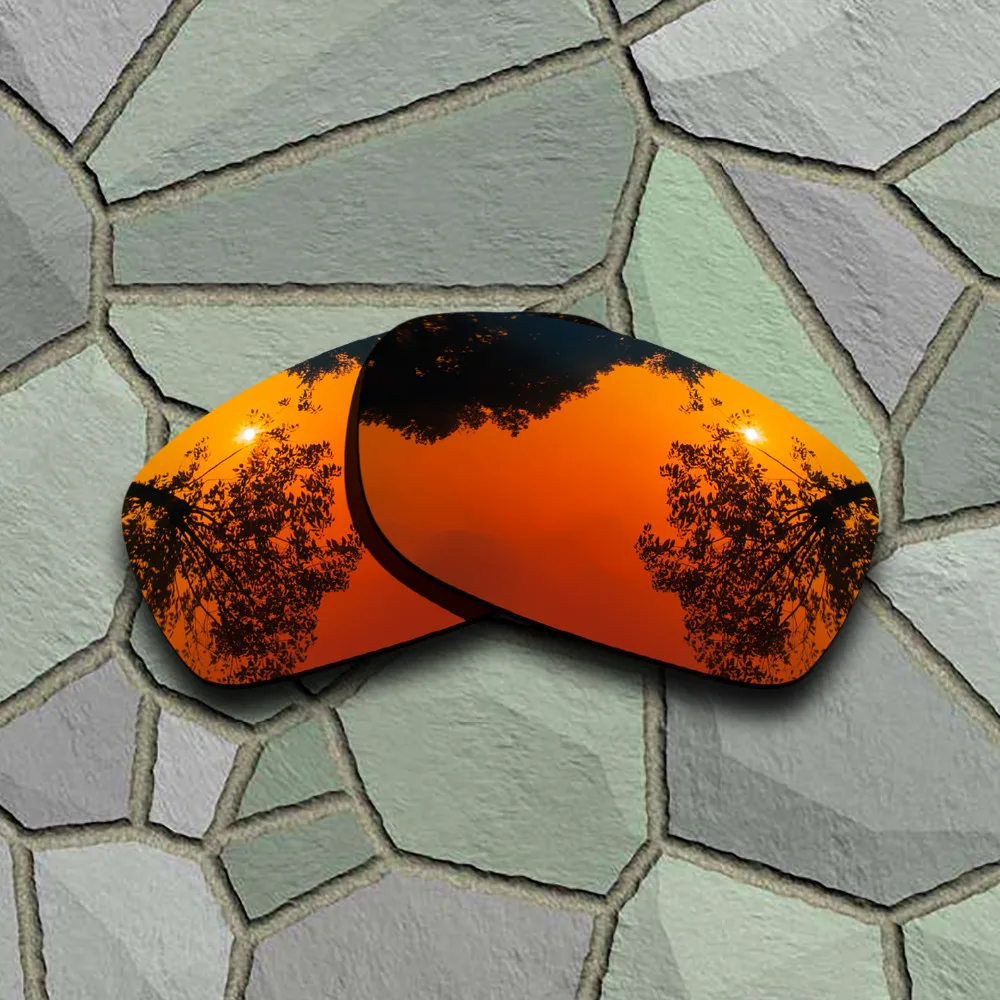

Red Orange Sunglasses Polarized Replacement Lenses for Oakley Fives Squared