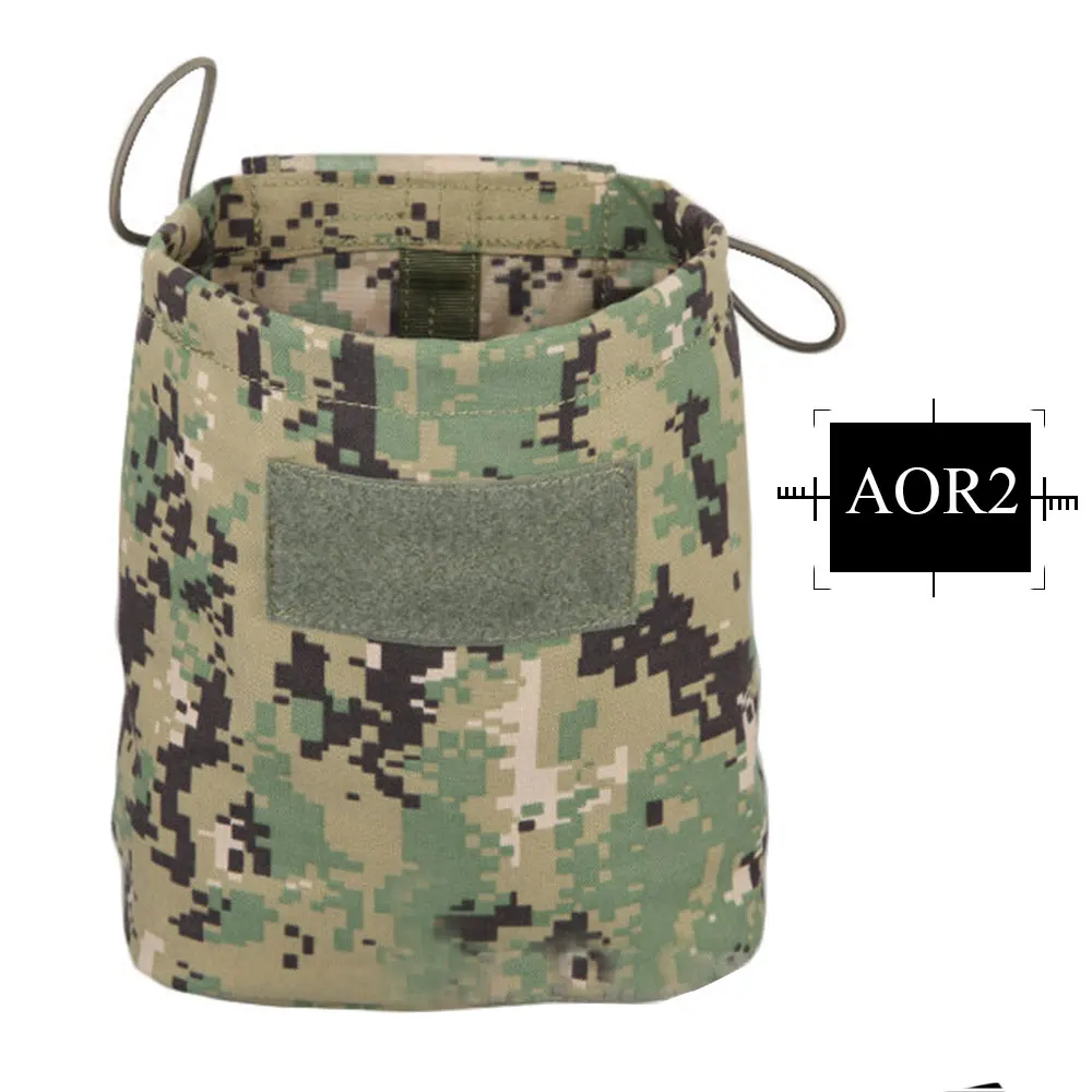 EMERSONGEAR Drop Pouch Dump Pouch тактический Molle подсумок страйкбол Пейнтбол охотничий инструмент Mag Pouch мультикам черный EM9041