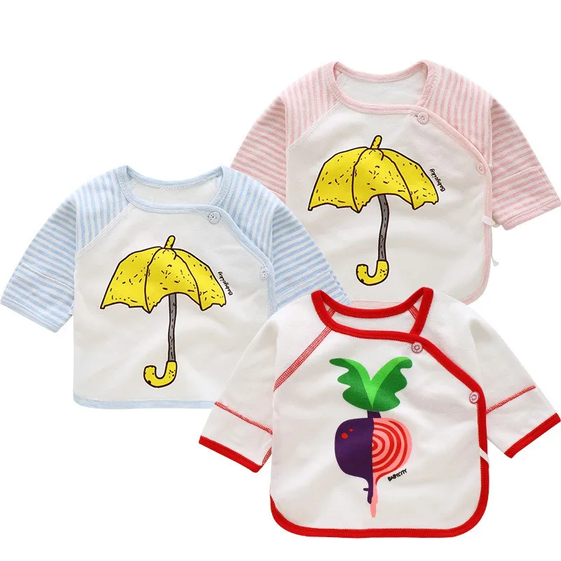 Одежда для маленьких девочек одежда для маленьких мальчиков Милая одежда для малышей с рисунками весеннее хлопковое белье для новорожденных