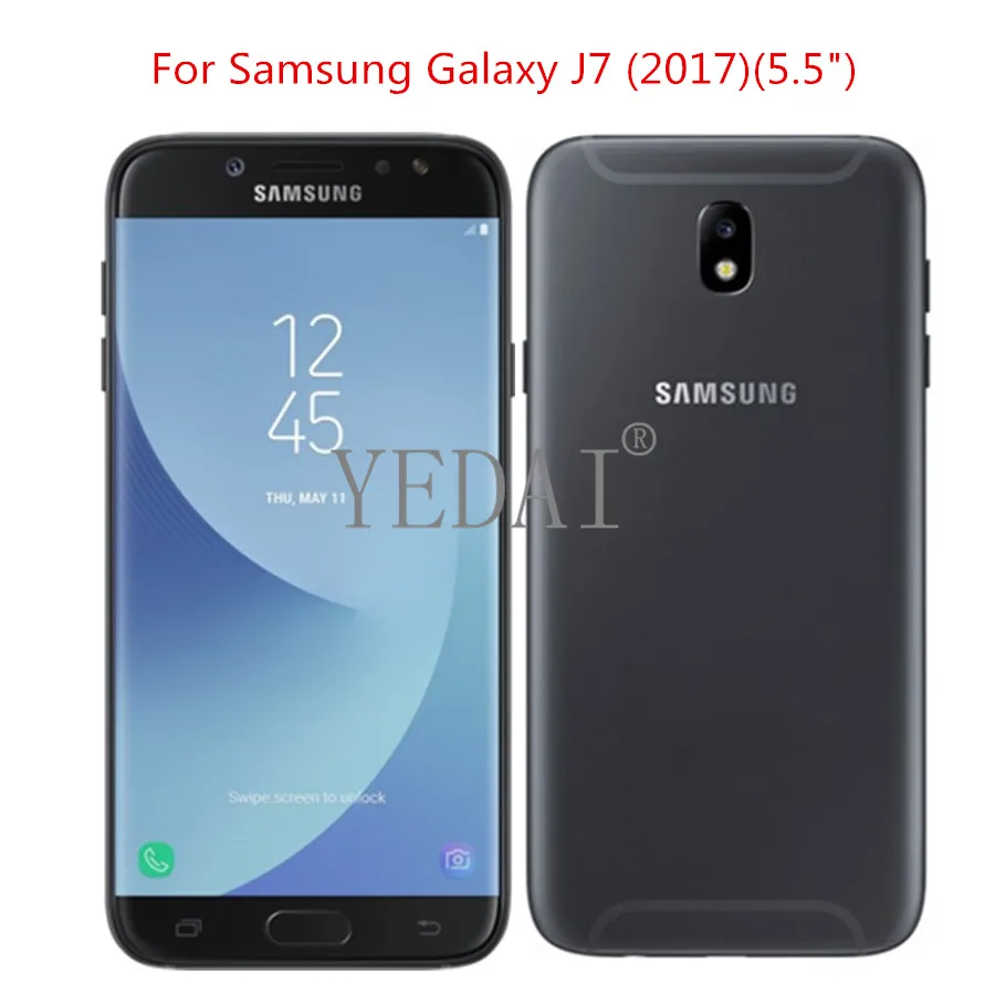 

YEDAI For Samsung Galaxy J7 2017 case Brand Ultra thin Transparent TPU Soft Protective Back case Cover For Samsung J7 2017