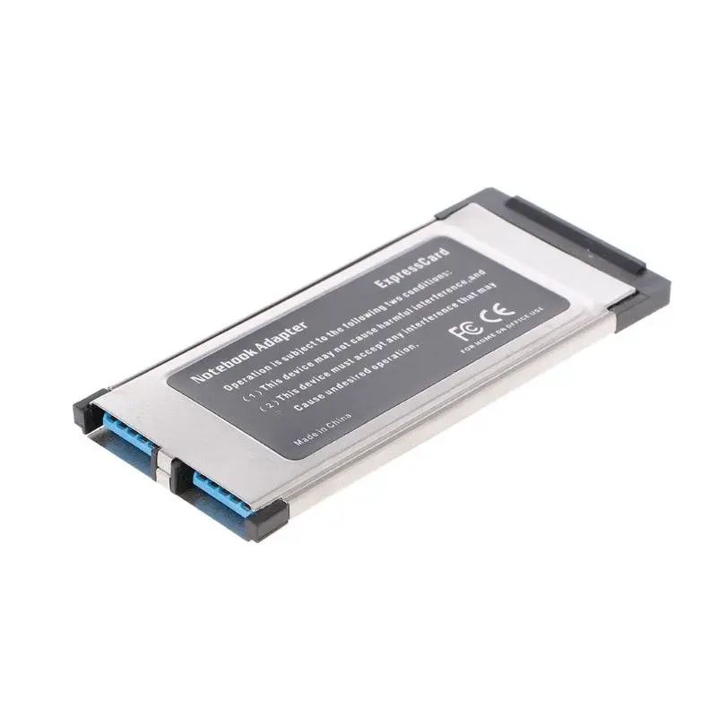 Pci-E Pci Express для Usb 3,0 2 порта 34 мм Адаптер конвертера карт Expresscard