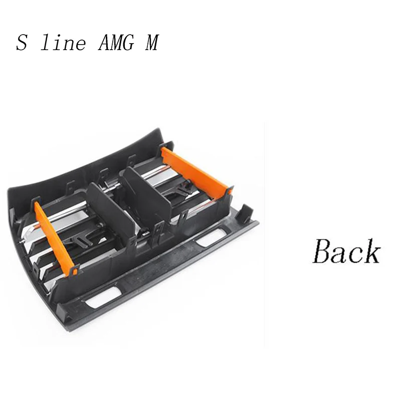 Car styling Interior Back row Air Conditioner Outlet Decoration Cover For BMW 7 Series F01 F02 Mate