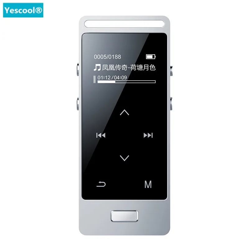 

Yescool X3 8/16/32/64 GB Metal professional quality mini voice Recorder HIFI loseless MP3 music player FM radio touch screen