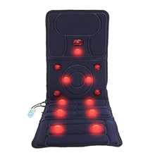 Бытовой многофункциональный электрический нагревательный массажер для тела Подушка для здоровья массажный матрас для всего тела подушка для талии, массажер для шеи