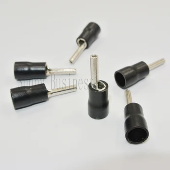 

50pcs 14-12AWG Insulated Pin Terminals Electrical Splice Crimp Connector Auto Wiring
