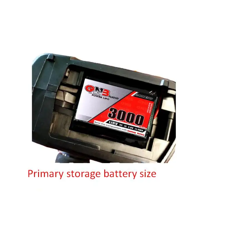 1 2 4 шт. Gaoneng GNB 3,8 в 3000 мАч 1 S 5C HV LiPo батарея для Sanwa MT-44 FH4T пульт дистанционного управления