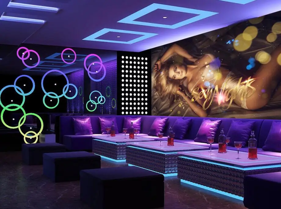 Beibehang сексуальный отель Ночной клуб K ТВ пользовательские Papel де Parede 3D фото обои Гостиная диван ТВ Задний план настенной бумаги