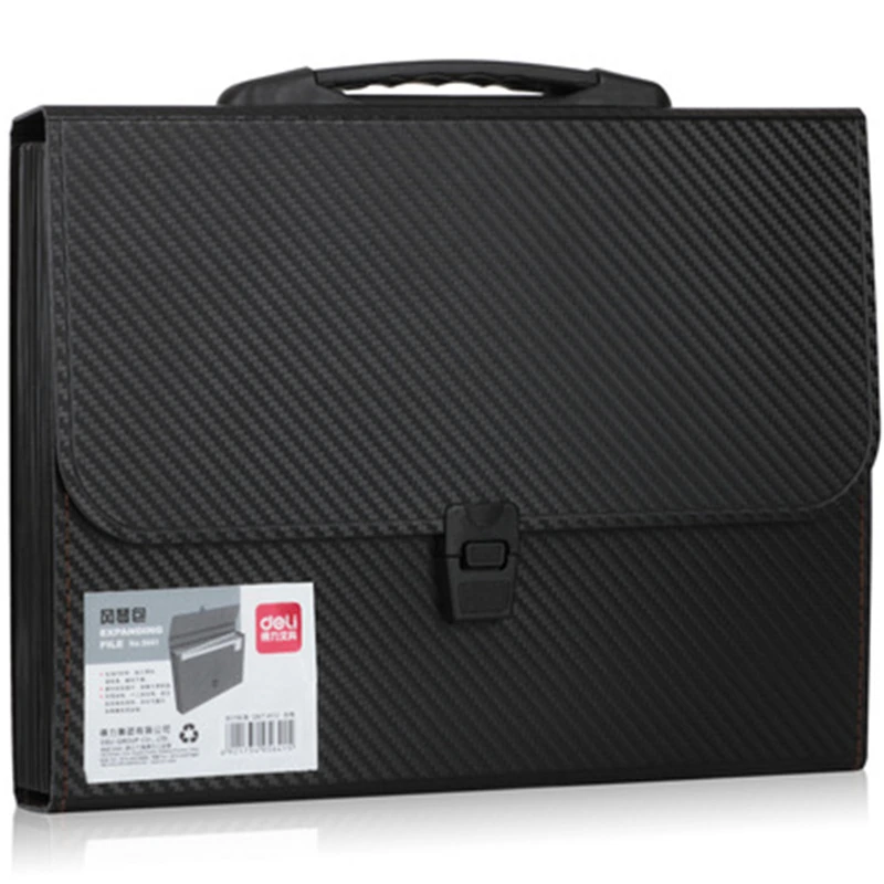 DL 5641 accordion bag A4 file package 13 lattice handbag portable organ