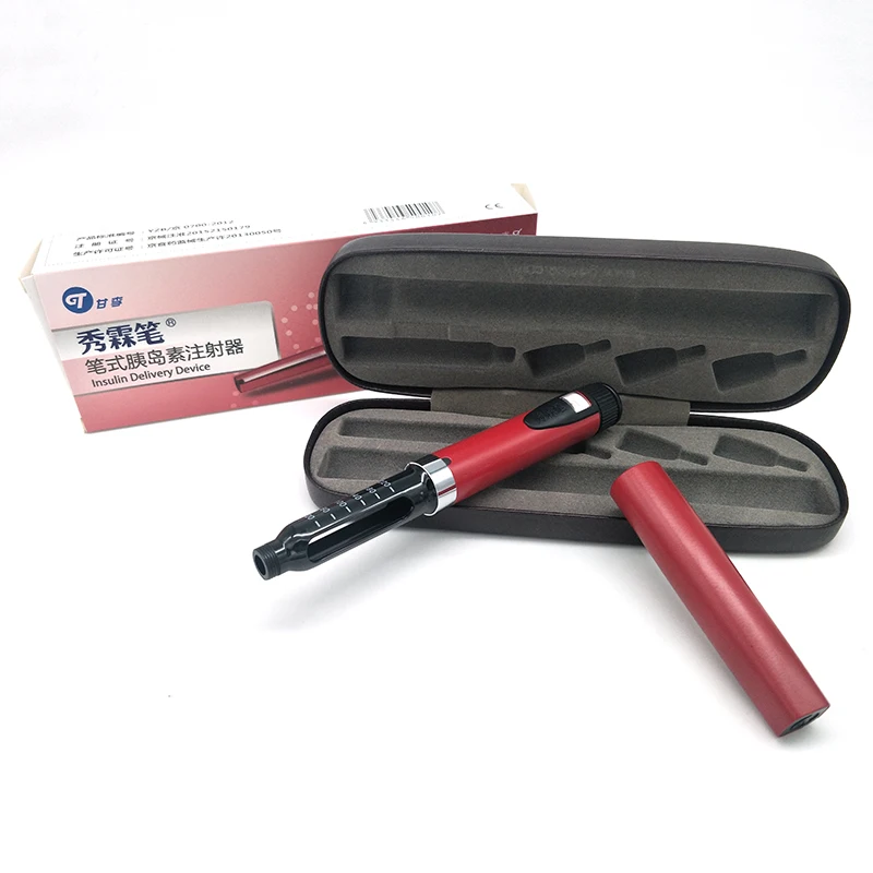 

Portable Handhold Insulin Injection Syringe Delivery Device For Health Care People With Diabetes Diabetic Pen Needle kit