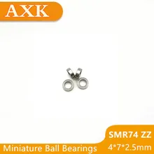 2019 Rushed Top Fashion Smr74zz Bearing Abec-3 (10pcs) 4x7x2.5 Mm Stainless Steel Smr74 Zz Ball Bearings Shielded 2019 Rushed Top Fashion Smr74zz Bearing Abec-3 (10pcs) 4x7x2.5 Mm Stainless Steel Smr74 Zz Ball Bearings Shielded