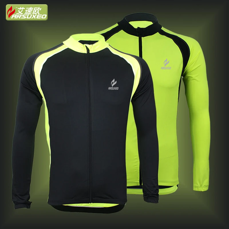 Prix pour Nouveau ARSUXEO Sports de Plein Air Cyclisme Jersey Printemps D'été De Bicyclette De Vélo Manches Longues VTT Clothing Chemises Usure Vélo Jersey Prix pour Nouveau ARSUXEO Sports de Plein Air Cyclisme Jersey Printemps D'été De Bicyclette De Vélo Manches Longues VTT Clothing Chemises Usure Vélo Jersey