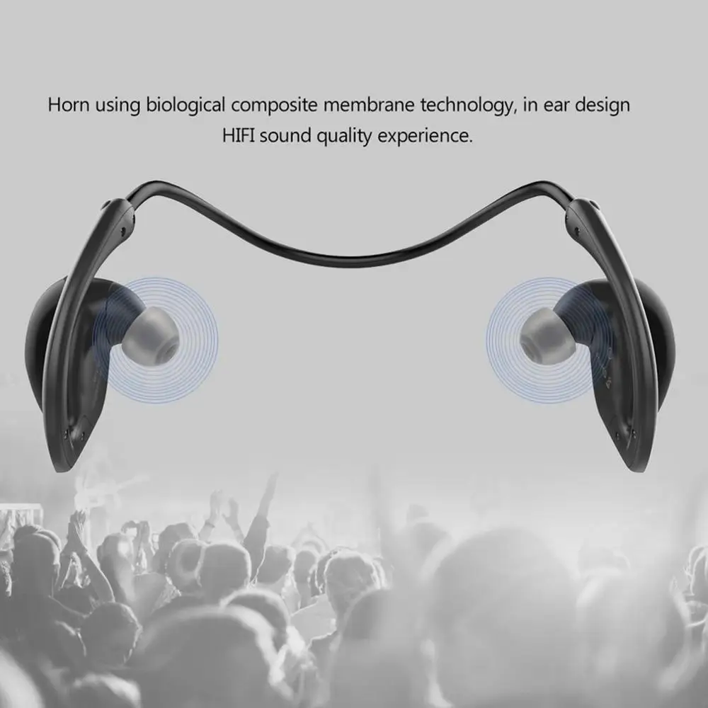 

Snail In-ear Sport V4.0 Earphone Portable Headset Pedometer Microphone Function for Professional Running