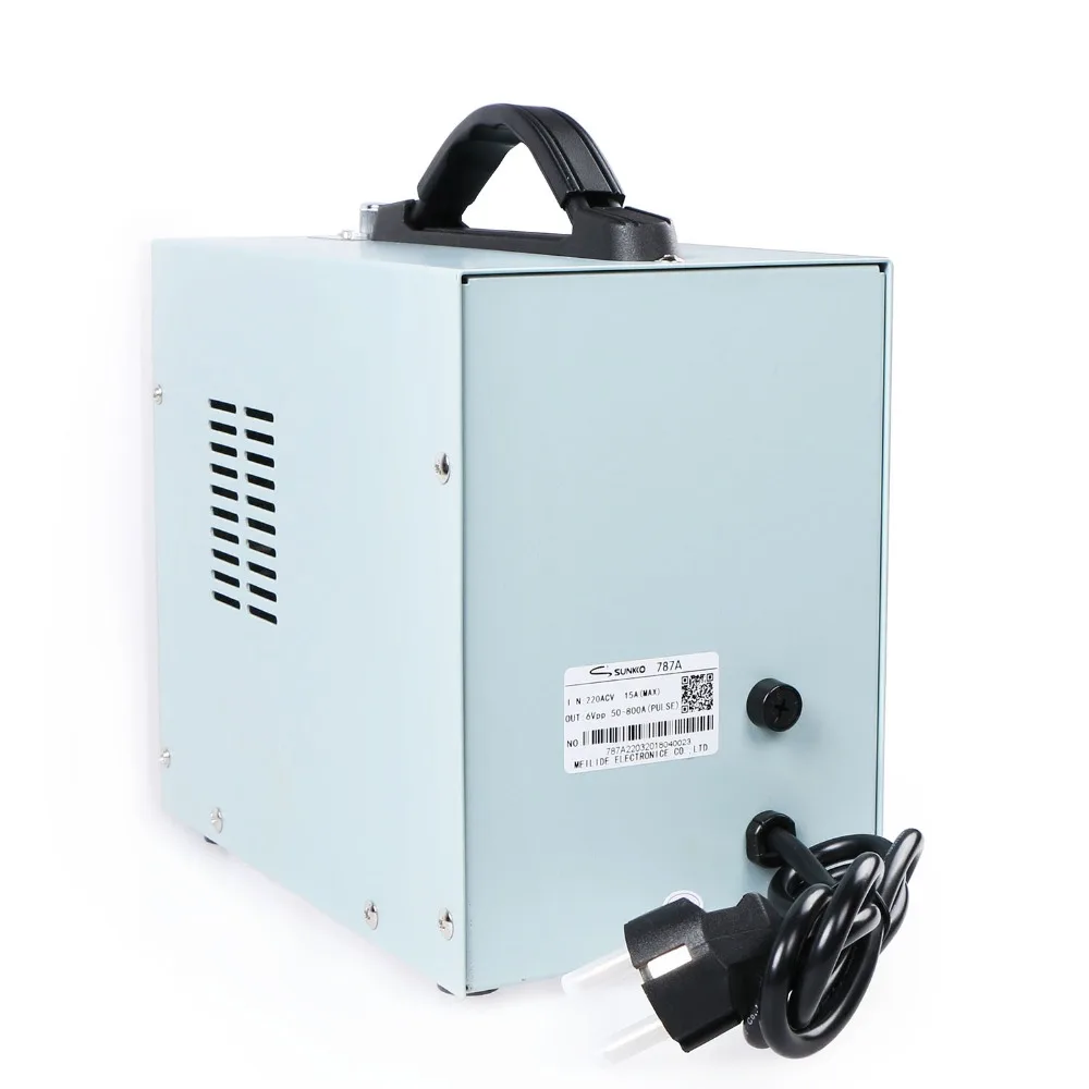 Sunkko 787A + 220V батареи точечной сварки импульсный сварочный аппарат для 18650 литий