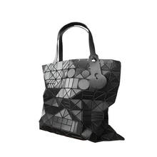 Mujeres Bolso de Mano grande de Europa totalizador Geométrico grande geometría Bolso Bolsas de Diseñador Bolso de Marca de Lujo de Alta Calidad