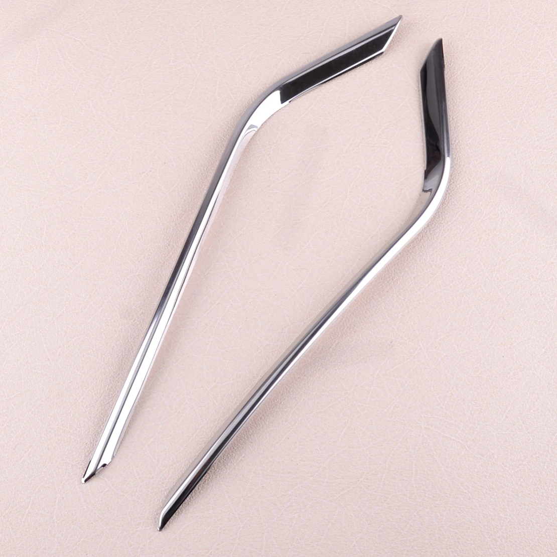 

DWCX 1 Pair Stainless Steel Car Rear Exhaust Muffler Stripe Cover Trim Sticker Fit For VW Golf 7 Mk7 2018