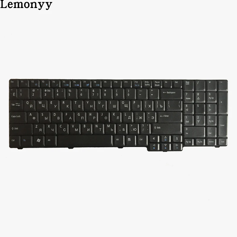  Russian Keyboard for Acer TravelMate 5100 5110 5600 5610 5620 eMachines E528 E728 RU Black laptop k