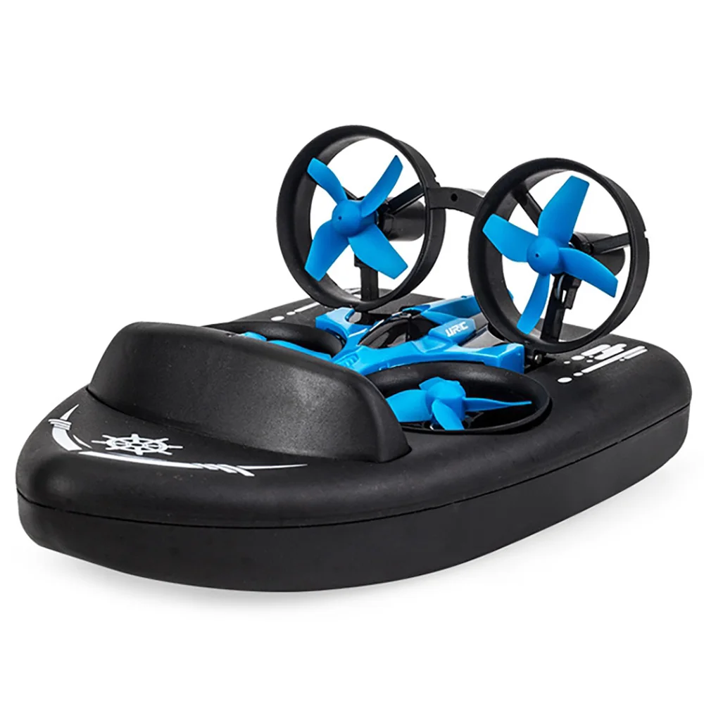 Мини Дрон JJRC H36F H36 3 в 1 2 4 ГГц вертолет водная гоночная лодка ховеркрафт режим