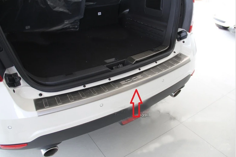 Защитная Накладка на порог заднего бампера для FORD EDGE 2 0 T 3.5L 2011 2012 2013 | Автомобили и