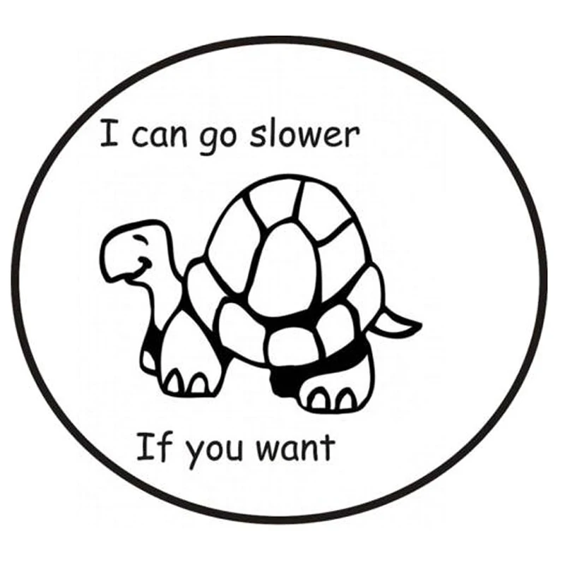 

16CM*15CM Tortoise Vinyl Sticker Decal For Cars Caravans Fun Sticker Cute Car Styling Car Stickers