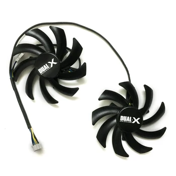 

2pcs/lot computer Graphics card VGA Cooler Fan For Leadtek GTX560Ti GTX770 WinFast O.C Video Card cooling