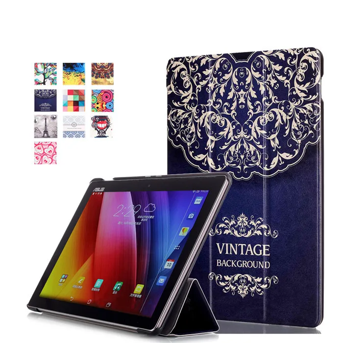 50 шт. PU Стенд чехол для Asus ZenPad 10 z300 Z300C Z300CL Z300CG z300cnl 10." Планшеты+ Экран протектор