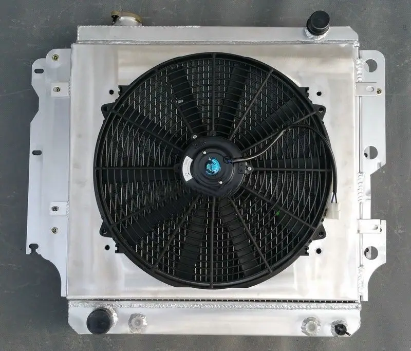 Новый алюминиевый радиатор для двигателя Jeep Wrangler YJ TJ AMC I4 I6 1987 2006 2 4/2 5/4 0/4.2L