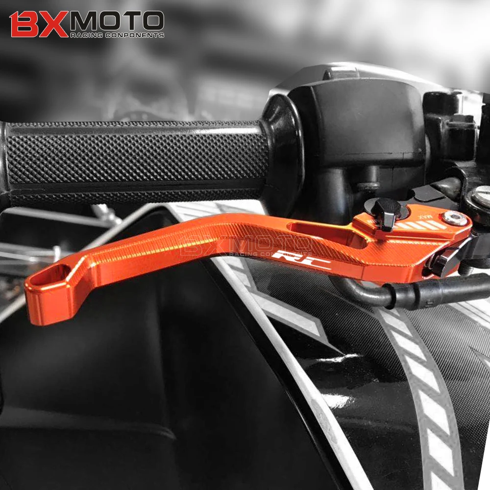 Для KTM RC390 2013 2019 RC200 2014 2016 RC125 Короткие регулируемые 5D рычаги тормоза и сцепления