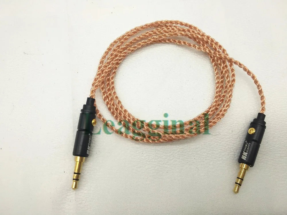 Audio cable for recording line 3.5mm plug Lossless sound quality 7n