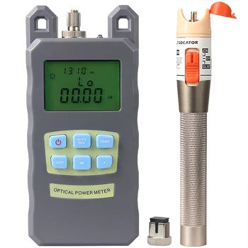 

-70dBm~+10 dBm Fiber Optical Power Meter VFL 10mW Pen Visual Fault Locator