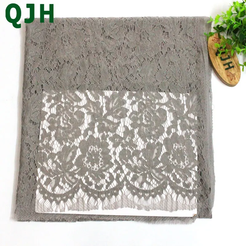 QJH БРЕНД 1 5*1 5 м кружевная ткань с вышивкой хлопковый шнур французский кружевной