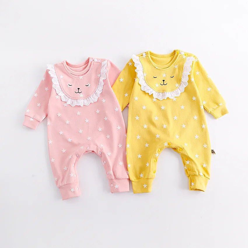 infant clothing autumn new Korean version of Korean version with water