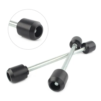 

Motorcycle Axle Fork Sliders Crash Protector For Kawasaki Z250 Z300 NINJA Versys 250 300 2013 2014 2015 2016 2PCS Front Rear Set
