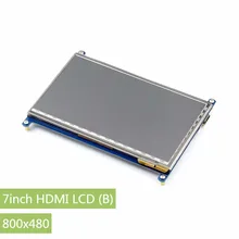 7.0 inch HDMI LCD Capacitive Touch Screen Display Touch Shield For Raspberry Pi 2 Model B (800*480) Banana Pi