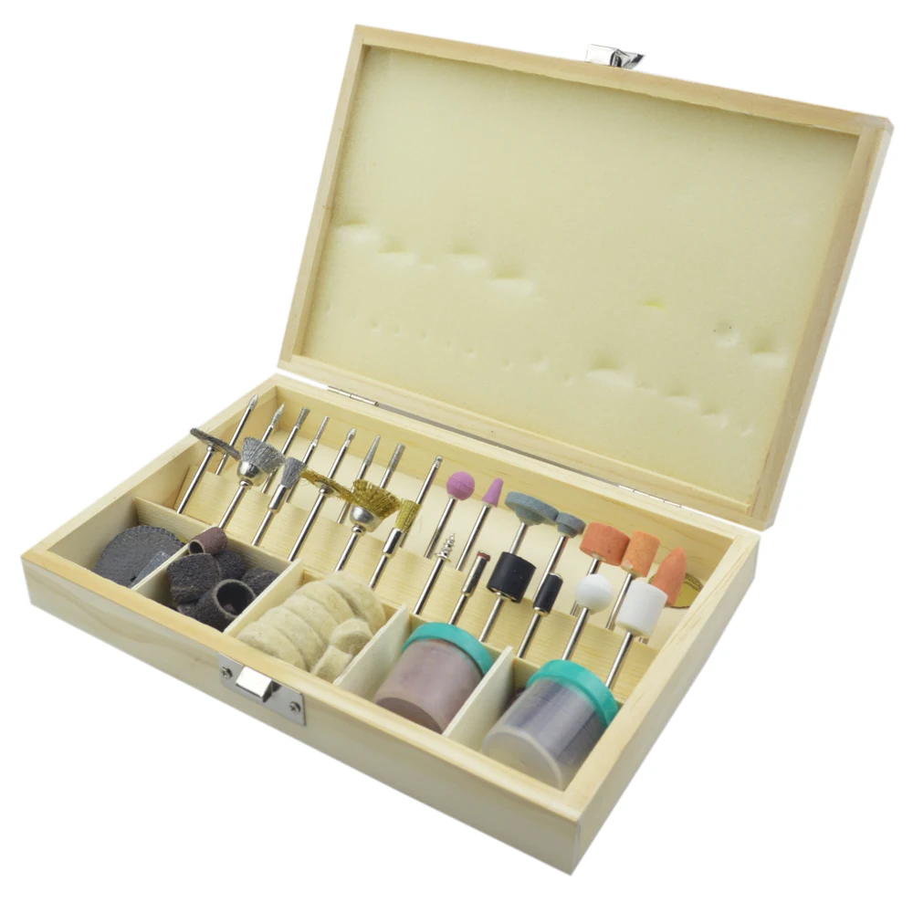 100Pcs Wood Metal Mold Engraving Electric Rotary Tool Accessory Bit Set