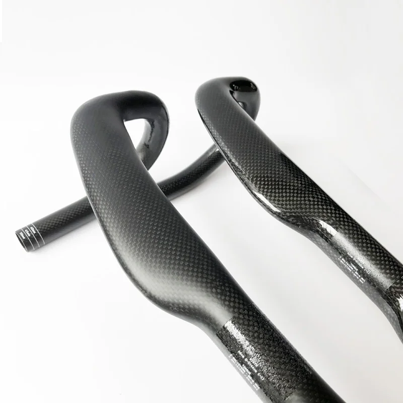 NEW ZNIINO NO LOGO Full Carbon Fiber Bicycle Handlebar Road Handlebar Stem Handle 3k Matte/glossy Handlebar Free delivery