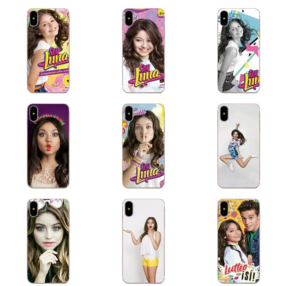 

Soy Luna For Xiaomi Redmi Note 2 3 3S 4 4A 4X 5 5A 6 6A Pro Plus Soft Silicone TPU Transparent Cell Cover Case