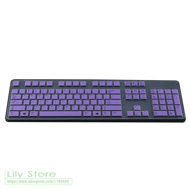 Универсальная защитная пленка компьютерная для клавиатуры Dell KB212 B KB4021 SK 8120|Чехлы