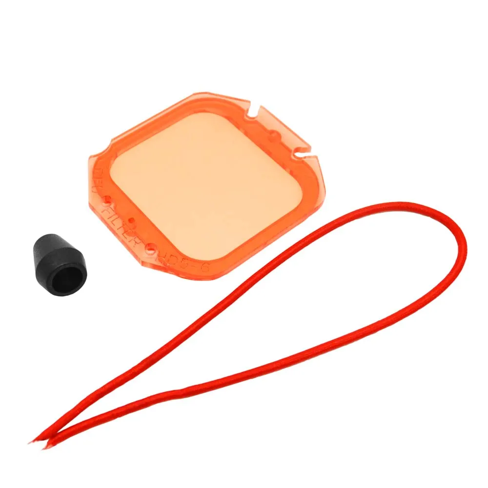 JMFOTO الأحمر تحت الماء الغوص تصفية عدسة مع حبل ل GoPro بطل 5 6 القياسية الإسكان حالة ل الذهاب برو 5 6 العمل كاميرا التبعي