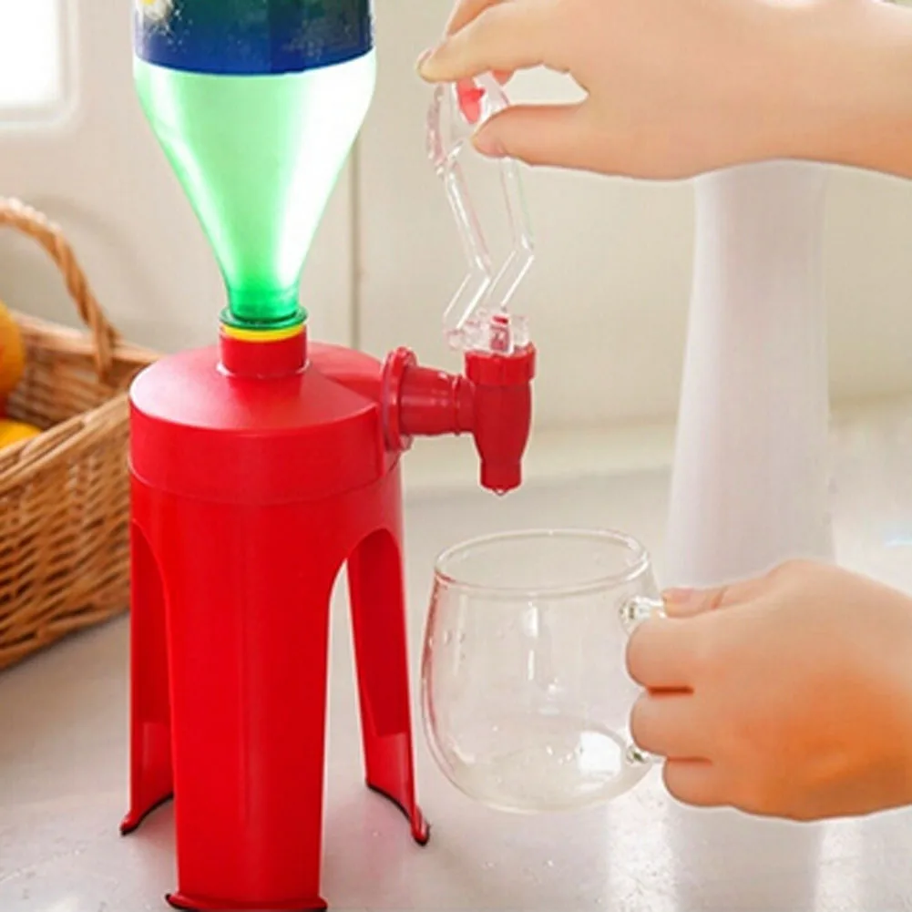 

Drink Tool Mini Upside Down Drinking Fountains Cola Beverage Switch Drinkers Hand Pressure Water Dispenser Kitchen Bar For Home