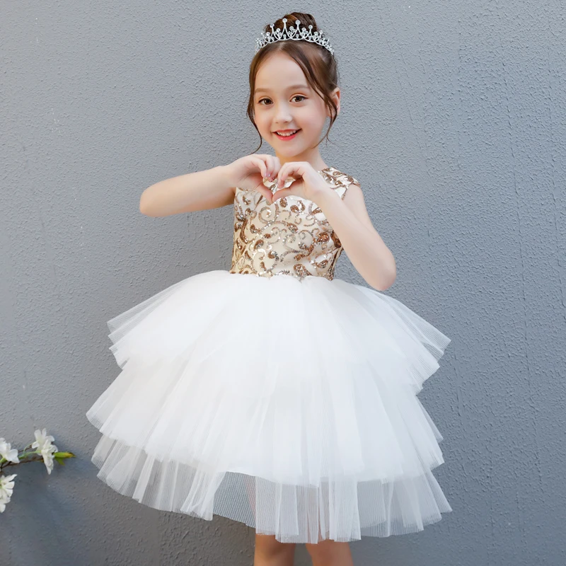 High quality children's dress birthday small dress flower girl dress girl dance costumes fluffy princess dress High quality children's dress birthday small dress flower girl dress girl dance costumes fluffy princess dress