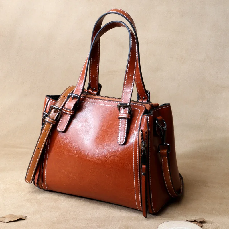

2019 New Fashion Handbag Korean Edition Simple Single Shoulder Oblige Women's Bag