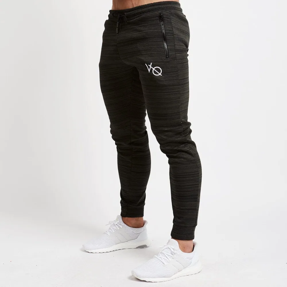 

2019 New Quick Dry Pants Vanquish Men Sportswear Bottoms Skinny Sweatpants Trousers Casual Gyms Fitness Bodybuilding Joggers